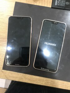 HUAWEI P20Lite 画面割れ修理　札幌駅直結