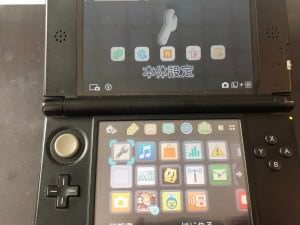 3DSLL開くと電源が落ちる故障④