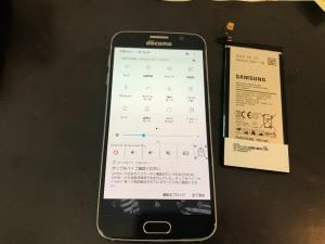 GalaxyS6バッテリー交換②