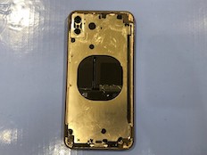 iPhone背面ガラス修理フレーム