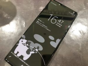 Xperia 1水没修理後