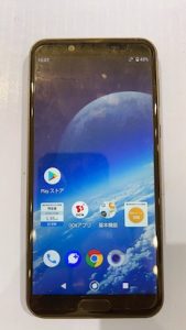 AQUOS Sense2バッテリー交換前