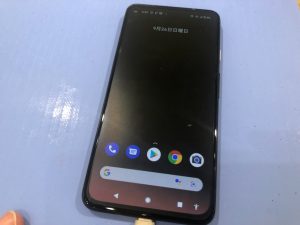 Google Pixel4a（5G）水没修理後