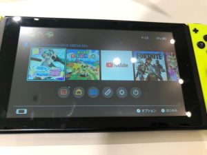 Nintendo Switch液晶修理後