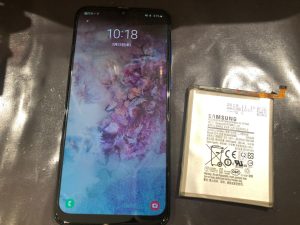 Galaxy A30バッテリー交換後