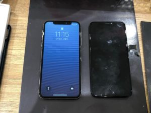 iPhone X画面修理