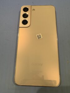 Galaxy S22 バッテリー交換背面