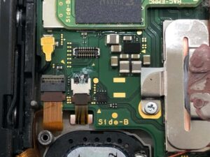 Switch基板水没で腐食