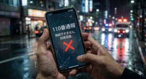 110番が綱がらないイメージ画像