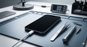 充電できないiPhone イメージ画像