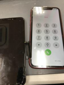 iPhoneXRタッチ不良 修理