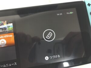 Nintendo Switch 充電口交換後 充電できるようになった状態