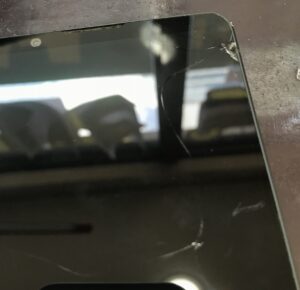 Xperia1Ⅵ 画面ヒビ 拡大状態