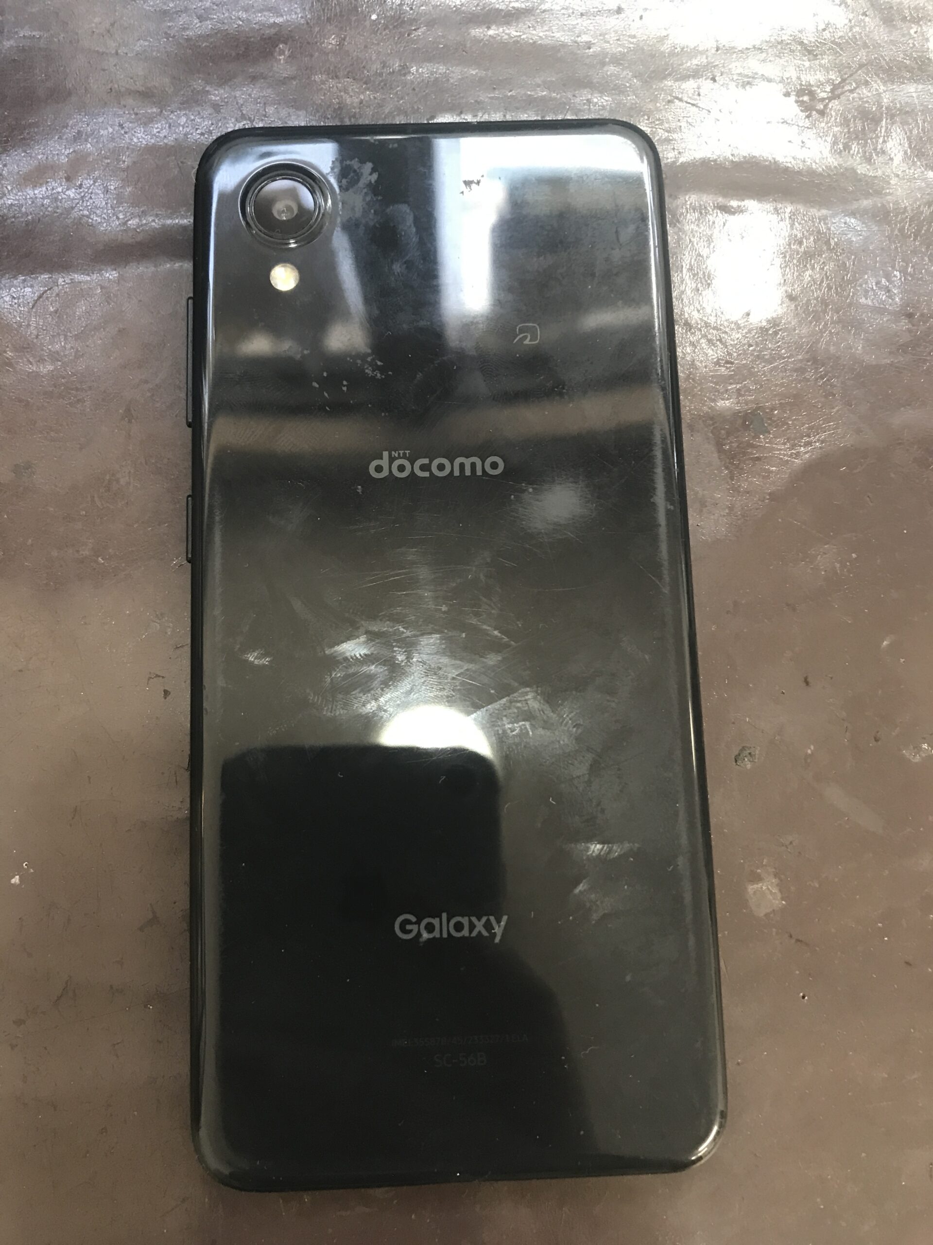 バッテリー交換前のGalaxy A22 バッテリーの減りが早い状態