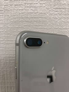 iPhone8Plusカメラガラス交換後