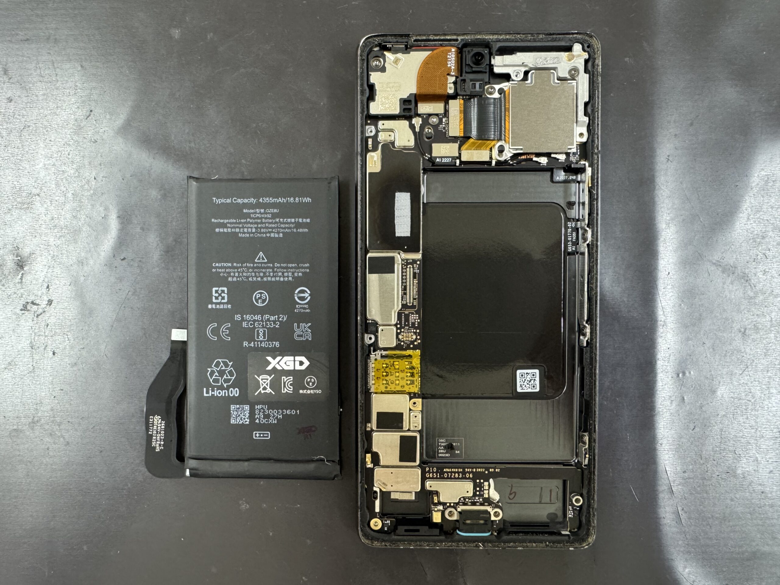 スマートフォン 128GB バッテリー75% GooglePixel7のバッテリー持ちが悪く不便になったら？【宇都宮