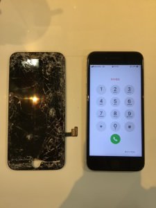 iPhoneSE2画面交換