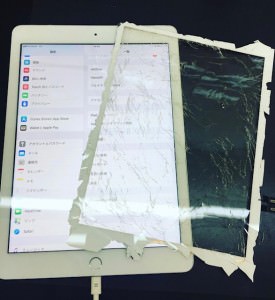 iPad画面交換