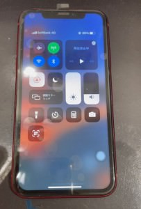 iPhoneXR画面交換後