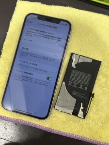 iPhone12の修理後