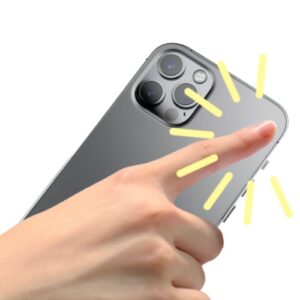 背面タップ機能