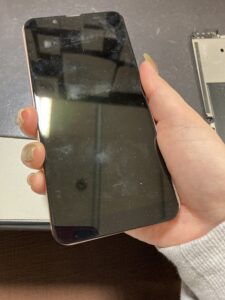 AQUOS sense3basicの修理前