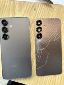スマホの背面割れ