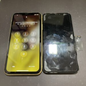 iPhone　液晶破損