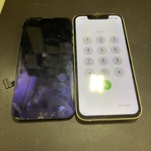 iPhone　水没