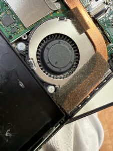 内部クリーニング　清掃前