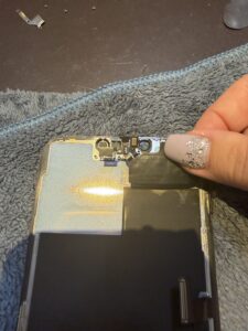 iPhone11の修理中