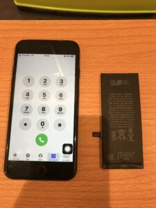 iPhone7修理後状態