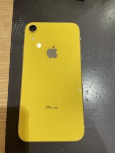 買取したiPhoneXR背面