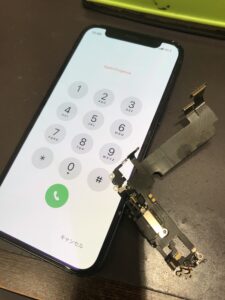 iPhone12mini修理後の状態