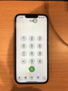 画面交換前のiPhone13