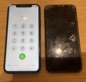 iPhone11Pro画面交換完了