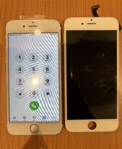 修理後のiPhone6sの状態