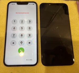 画面交換後のiPhone13