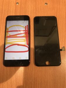 画面交換後のiPhone13