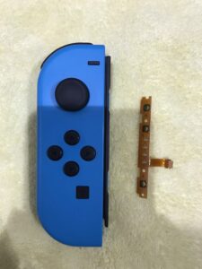 交野市よりご来店、修理後のJoyConの状態