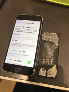 iPhoneSE第2世代の修理後