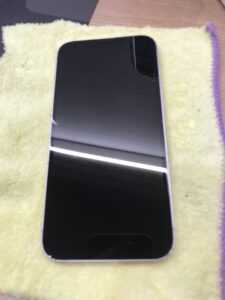 画面交換修理後のiPhone13