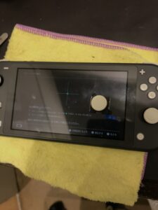 Switch liteの修理後