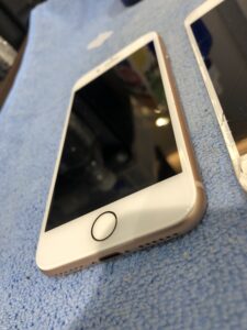 画面交換修理後のiPhone7の状態