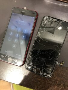 iPhoneSE(第2世代)の修理後