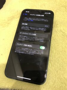 iPhone13miniの修理前