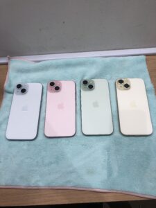 枚方付近で、背面割れ修理