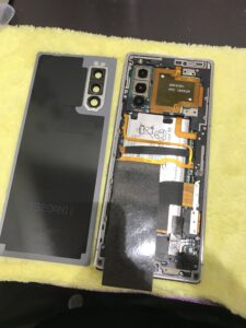 Xperia5Ⅲの修理中