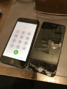 iPhoneSE3の修理後