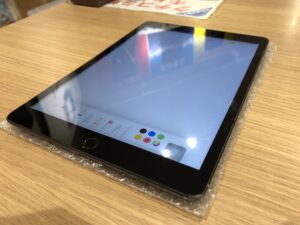 ガラスコーティング施工後のiPad